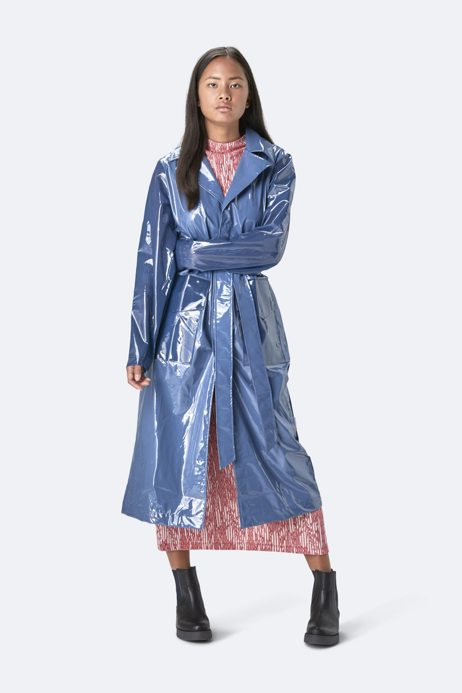 these trench coats are anything but boring