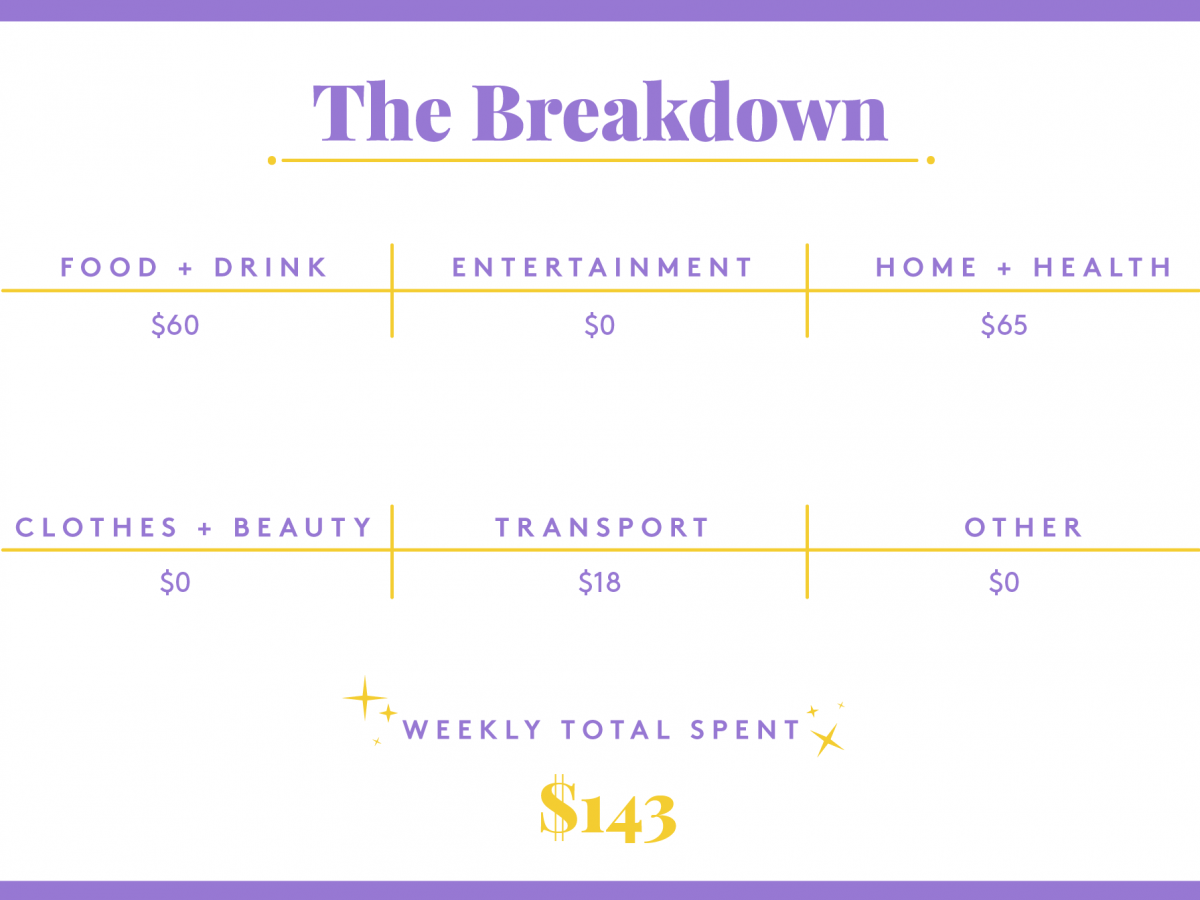 a week in new york city on a $34,800 income