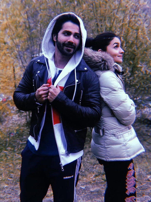 AWW! Varun Dhawan and Alia Bhatt share the CUTEST picture from Kalank sets in Kargil