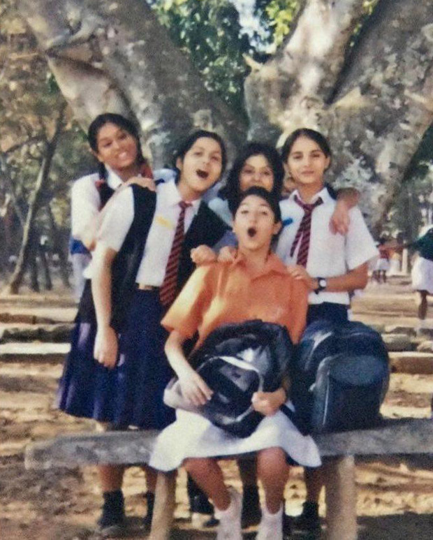 Flashback Friday Anushka Sharma is a fun-loving teenager while posing with her gang in this cute photo