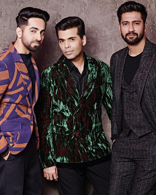 Karan Johar brings breakout stars Ayushmann Khurrana and Vicky Kaushal on Koffee With Karan 6