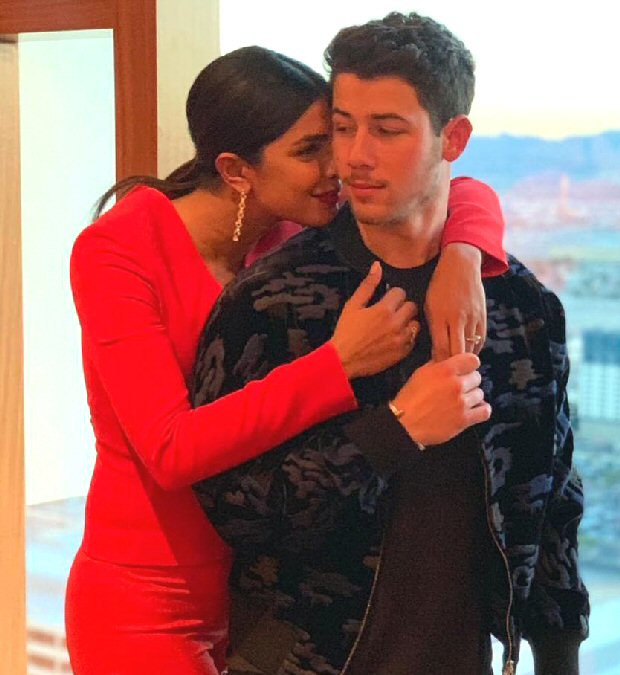 LOVE IS IN THE AIR! Priyanka Chopra cuddles with fiance Nick Jonas