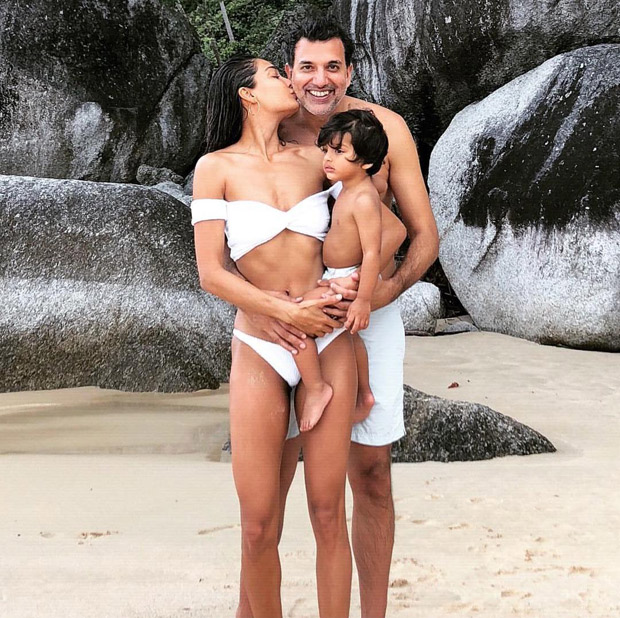 Lisa Haydon looks SMOKIN' HOT in white bikini as she celebrates two year wedding anniversary with Dino Lalvani