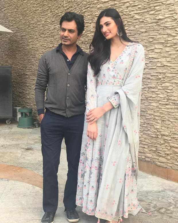 Nawazuddin Siddiqui and Athiya Shetty kickstart the wedding comedy, Motichoor Chaknachoor