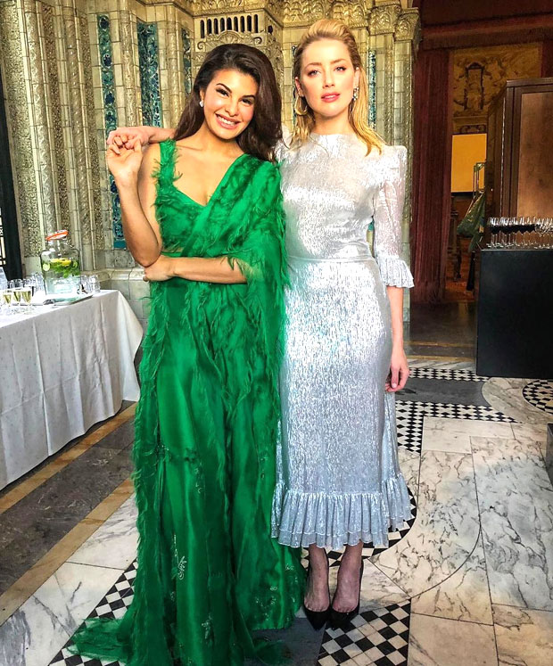 PICS: Jacqueline Fernandez meets AQUAMAN actress Amber Heard