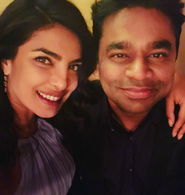 priyanka chopra catches up with music maestro ar rahman in las vegas