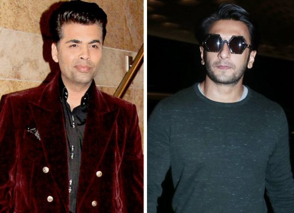 WTF! Karan Johar is the reason behind Ranveer Singh’s QUIRKY WARDROBE