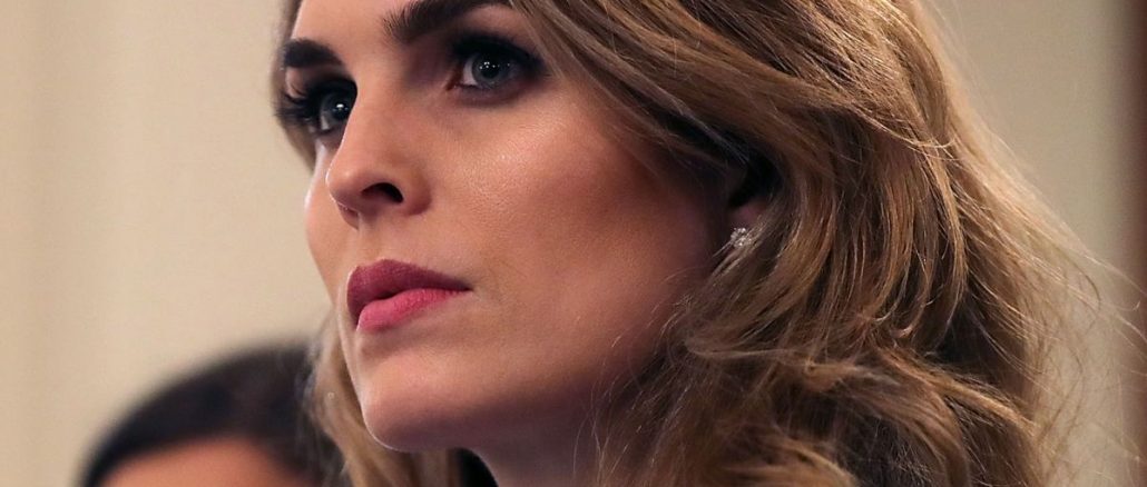 hope hicks lands a new job that may bring the president & fox news closer