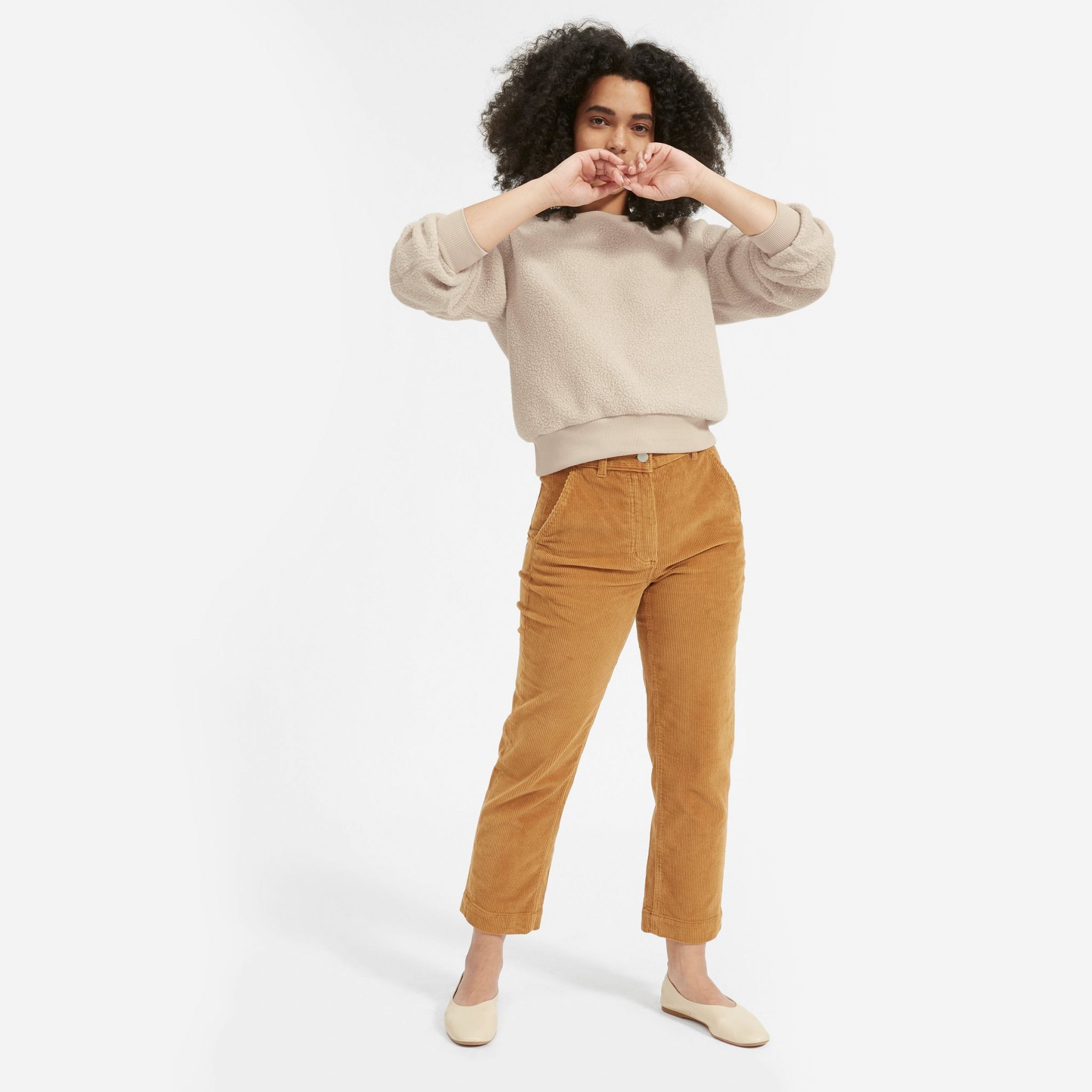 everlane’s new winter collection is ultra cozy & 100% plastic-free