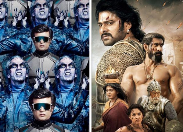 2.0 Defeats Baahubali 2 even before its release – Rajinikanth and Akshay Kumar’s film to release on 6800 screens in India!