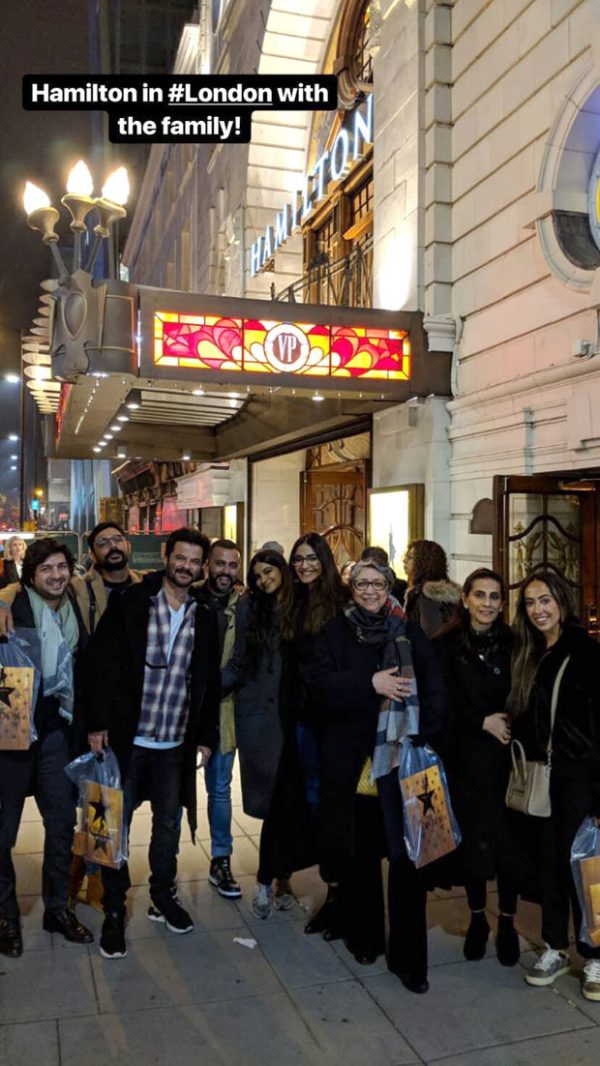 anil kapoor, sonam kapoor, anand ahuja and others are spending famjam moments in london and here’s the proof!