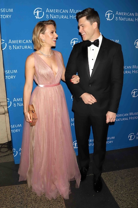 scarlett johansson and colin jost: the genuine snl celebrity couple