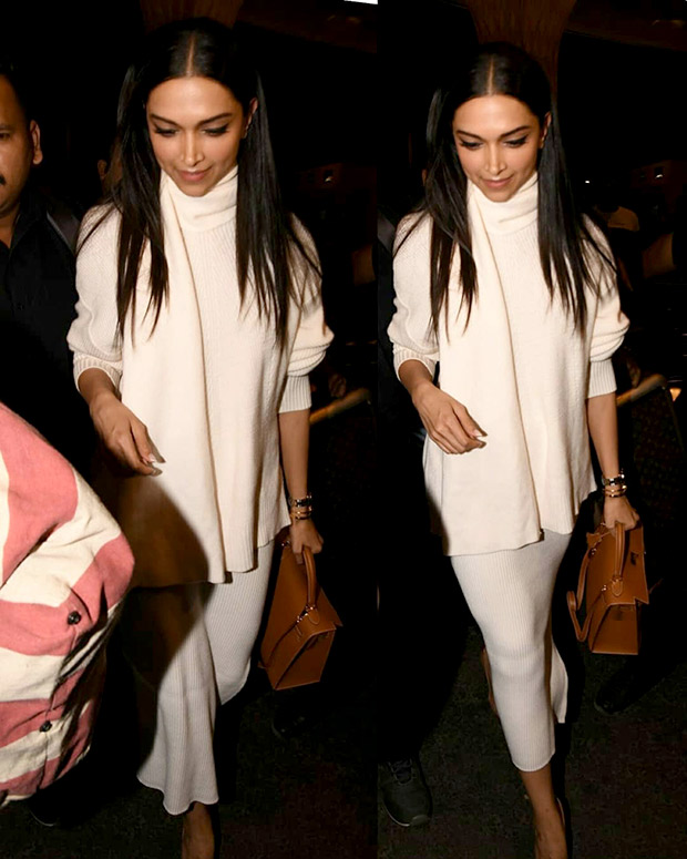 Deepika Padukone in Zara separates, Hermes bag and Christian Louboutin pumps (2)