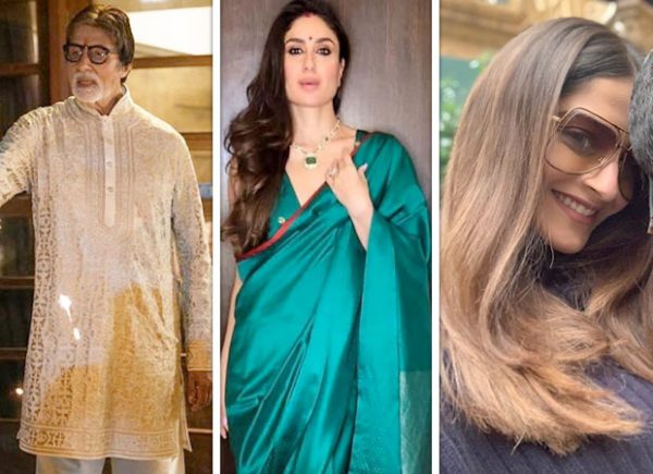 here’s how amitabh bachchan, kareena kapoor khan and newlywed sonam kapoor celebrated their diwali