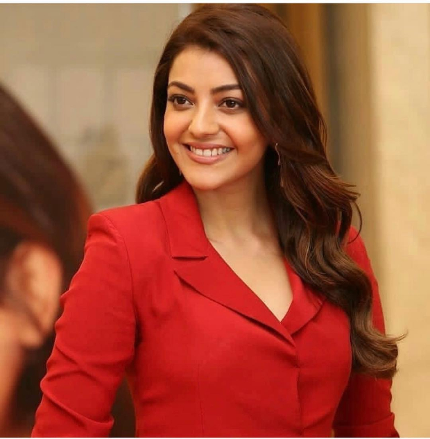 Kajal Aggarwal in Nikita Mhaisalkar for Kavacham trailer launch (3)