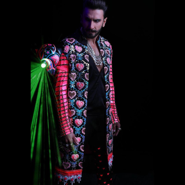 Ranveer Singh in Manish Arora for his wedding party (1)