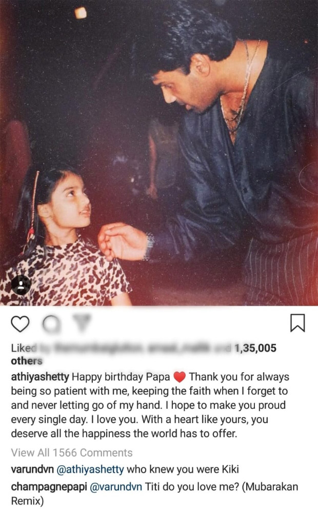 rapper drake calls athiya shetty a goddess on her birthday; reveals he has watched mubarakan 3 times