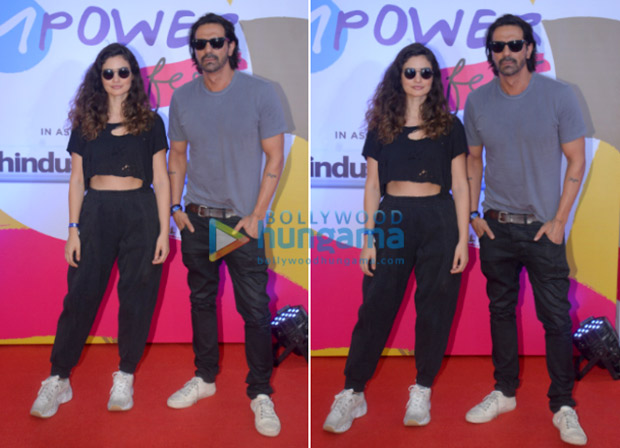 SPOTTED: Arjun Rampal with South African model Gabriella Demetriades