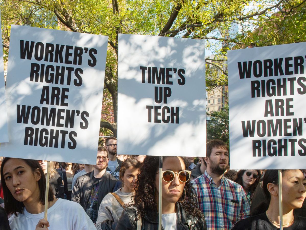 “time is up!” what google’s new york workers have to say about their worldwide walkout