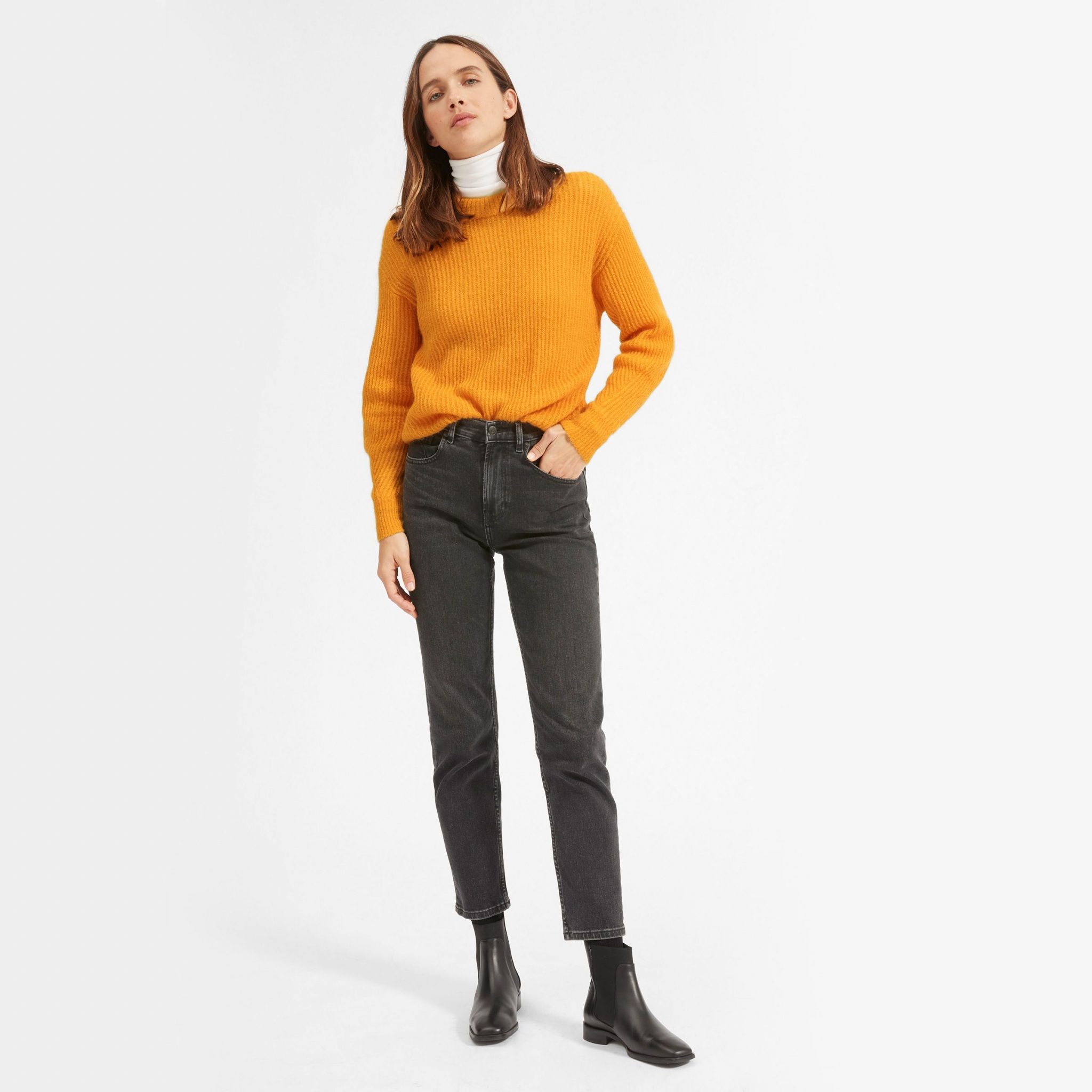 everlane just released its comfiest sweater yet