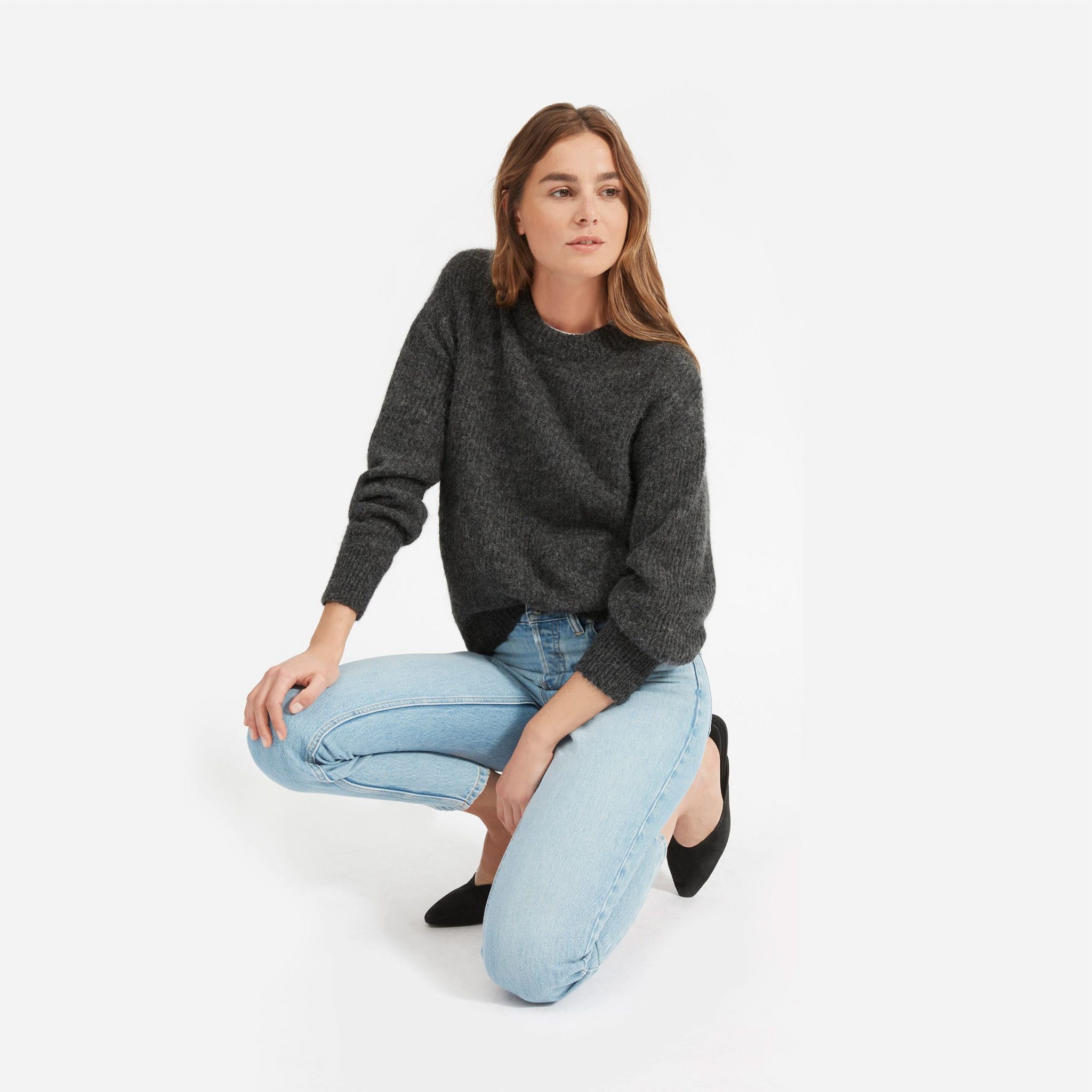 everlane just released its comfiest sweater yet