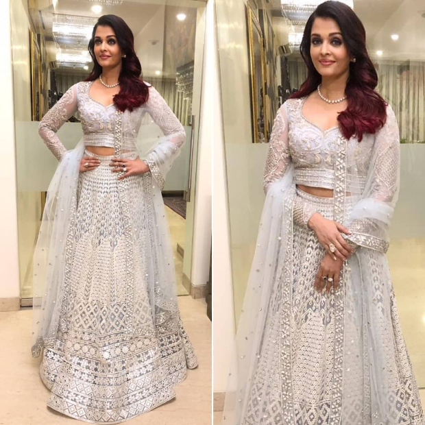 Aishwarya Rai Bachchan at Ranveer Singh - Deepika Padukone wedding reception