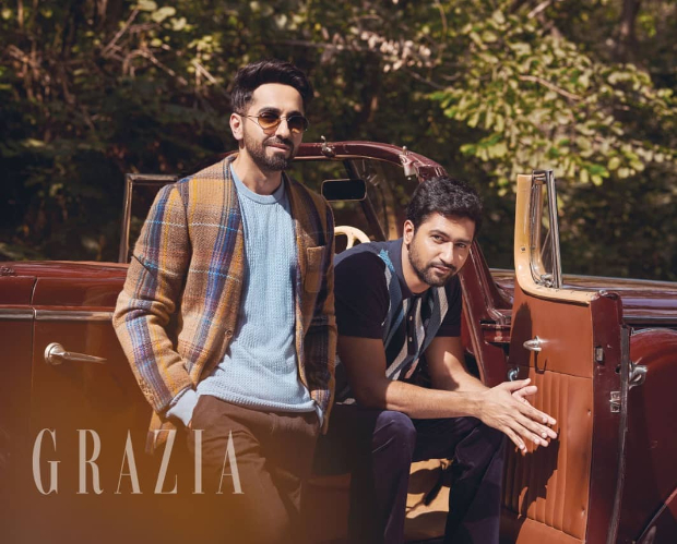 Ayushmann Khurrana and Vicky Kaushal for Grazia