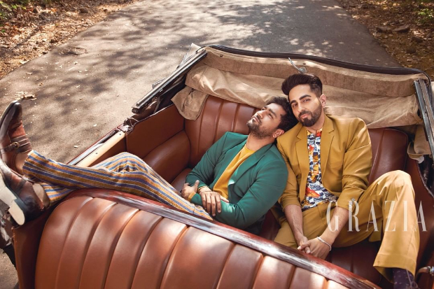 Ayushmann Khurrana and Vicky Kaushal for Grazia