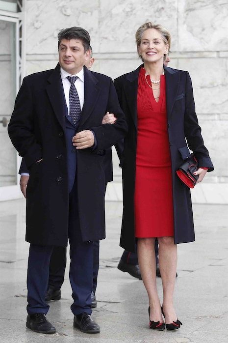 sharon stone is never without a boyfriend for long