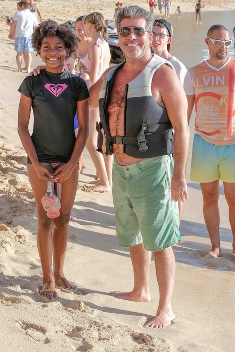 simon cowell is in no danger of drowning
