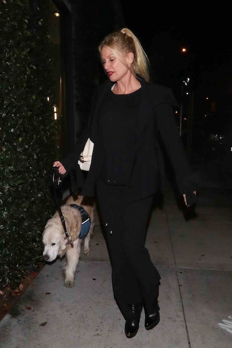 men come and go, but oliver is always there for nicollette sheridan