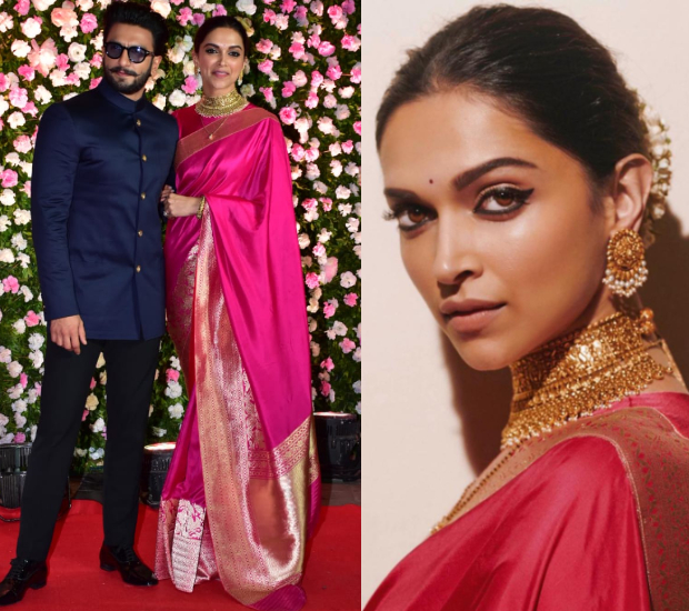 Best Dressed - Deepika Padukone in Raw Mango for Kapil Sharma - Ginni Chatrath wedding reception