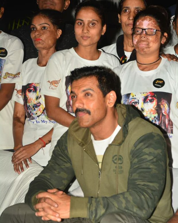 Check out John Abraham meets up with acid attack survivors in Lucknow