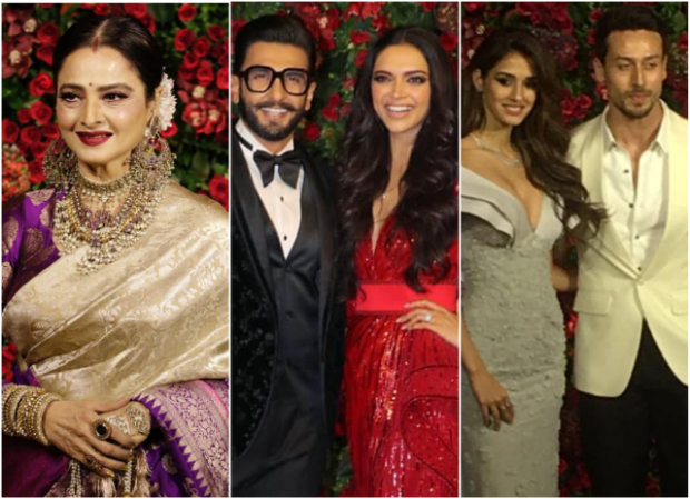 Ranveer Singh - Deepika Padukone Mumbai Reception: Tiger Shroff, Disha Patani, Rekha, Vicky Kaushal arrive in style