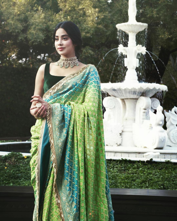 Janhvi Kapoor in Manish Malhotra for Isha Ambani wedding festivities (1)