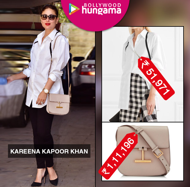 Kareena Kapoor Khan in Maison Margiela and Tom Ford for Christmas lunch