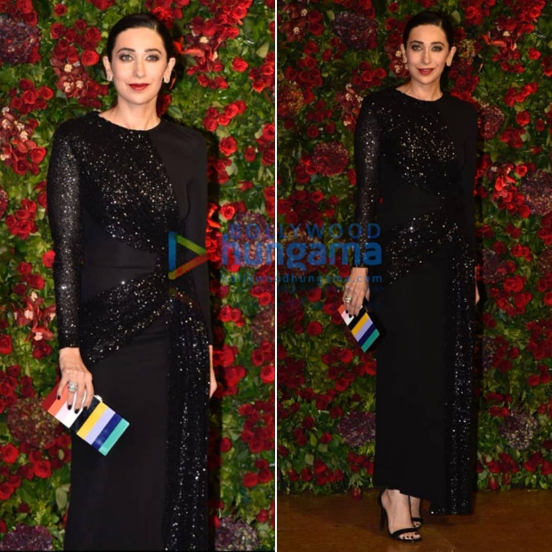 Karisma Kapoor at Ranveer Singh - Deepika Padukone wedding reception