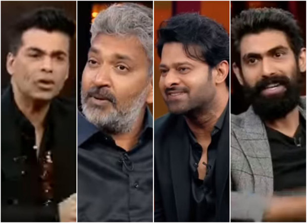 Koffee with Karan 6: SS Rajamouli reveals that Baahubali Prabhas is the real bad boy but Rana Daggubati always gets caught