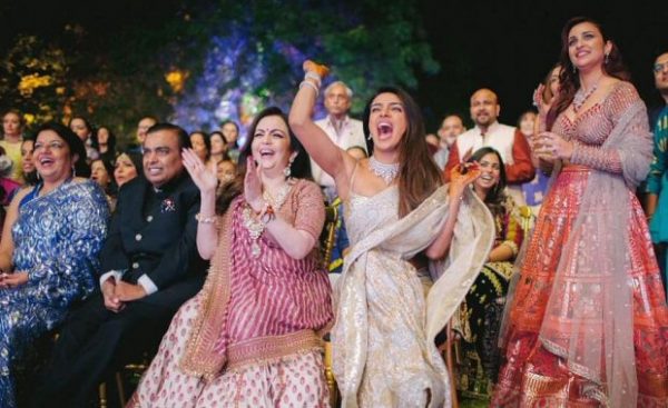sangeet pics out: nick jonas – priyanka chopra’s families indulge in a dance competition and make it a surreal celebration in jodhpur