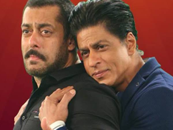 Shah Rukh Khan and Salman Khan choke on emotions as they watch Karan Arjun on television