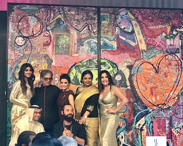 Shilpa Shetty and Shabana Azmi meet Hollywood star Eva Longoria at fundraiser at Global Gift Gala in Dubai 