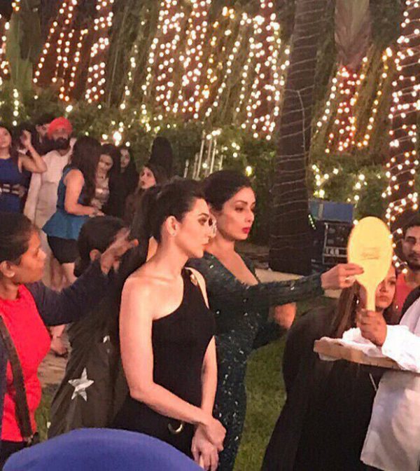 Sridevi’s cameo in Zero: Karisma Kapoor shares BTS still with the legendary actress