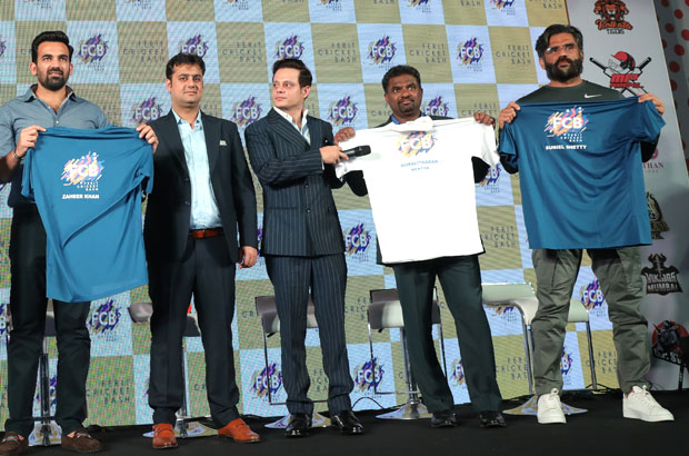 Suniel Shetty and Zaheer Khan join hands to launch Ferit Cricket Bash