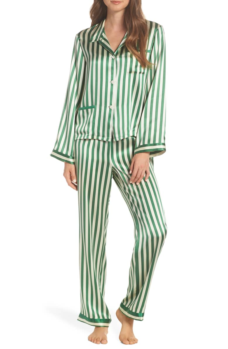 treat yourself to these worth-the-splurge silk pajamas