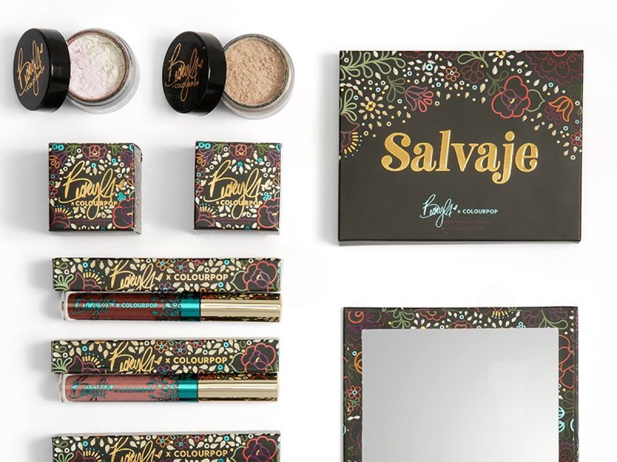 becky g’s salvaje makeup collaboration marks a big first for colourpop