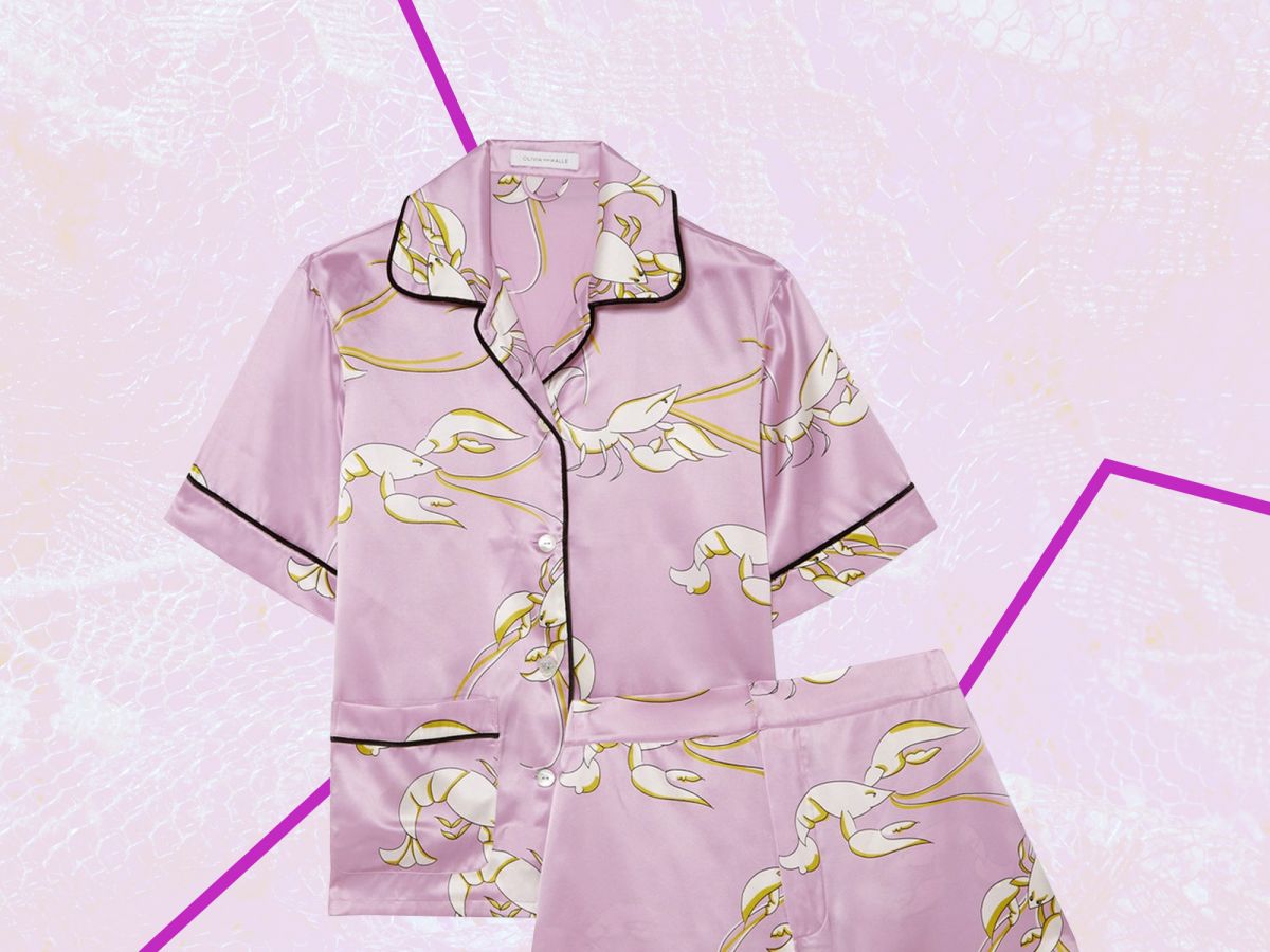 treat yourself to these worth-the-splurge silk pajamas