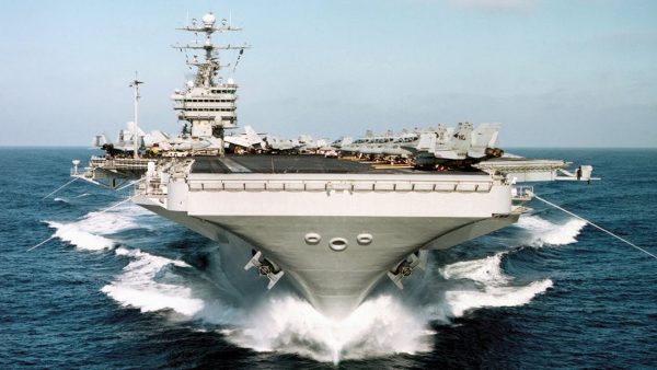 The USS John C. Stennis Ramping Up the Rhetoric in the Persian Gulf
