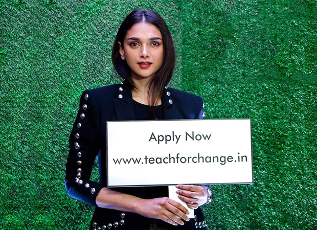 Aditi Rao Hydari unveils the Pega Teach For Change Nationwide movement along with Jaya Bachchan, Taapsee Pannu and Rakul Preet Singh