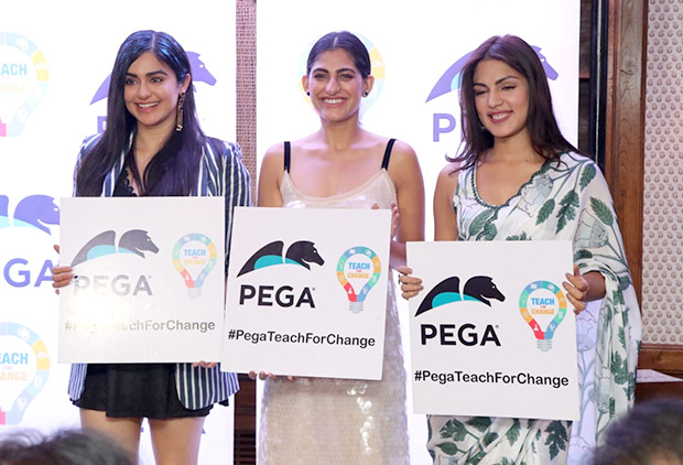 Aditi Rao Hydari unveils the Pega Teach For Change Nationwide movement along with Jaya Bachchan, Taapsee Pannu and Rakul Preet Singh