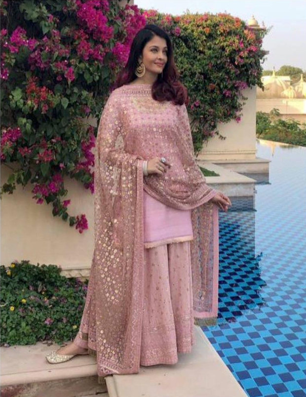 Aishwarya Rai Bachchan in Sukriti and Aakriti for pre-wedding festivities in Udaipur (1)